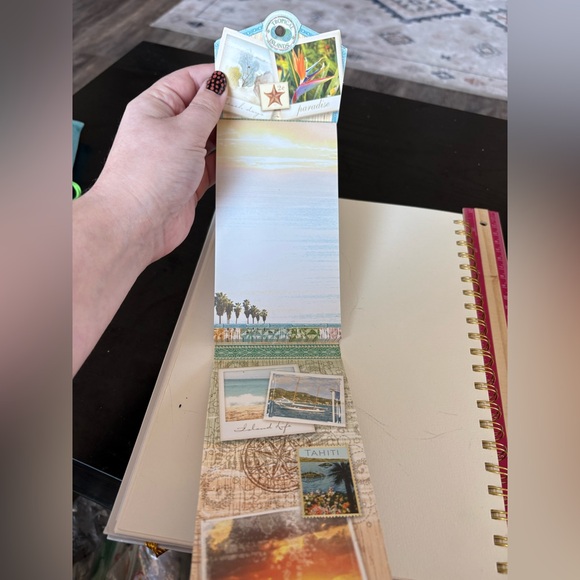 NWT Tropical Beach Stationary Note Pad - Picture 7 of 8